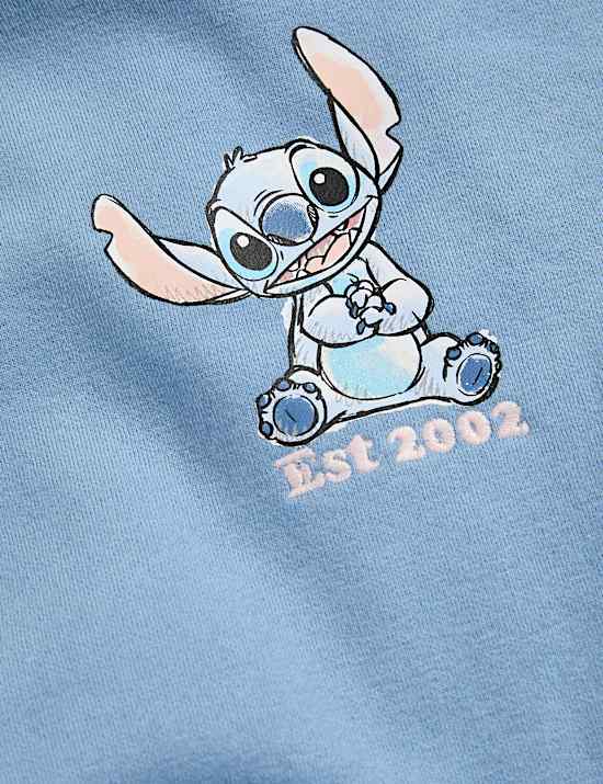 Trainingsanzug mit hohem Baumwollanteil und Lilo & Stitch™ Motiv (6–16 Jahre)