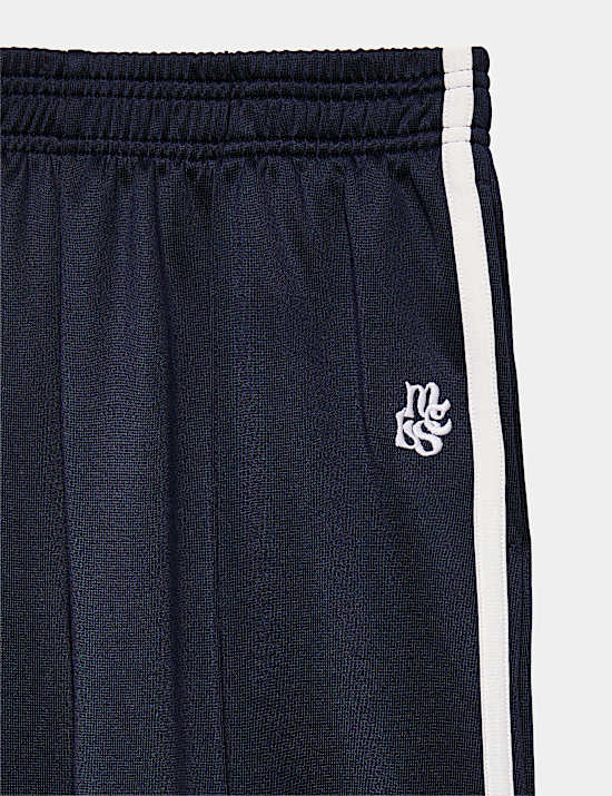 Embroidered Wide Leg Joggers (6-16 Yrs)