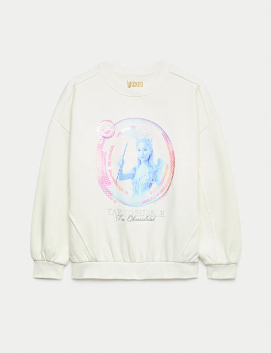 Cotton Rich Wicked™ Graphic Sweatshirt (6-16 Yrs)