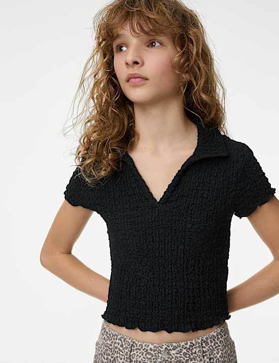 Textured Top (6-16 Yrs)