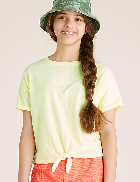 Flower Embroidery T-shirt