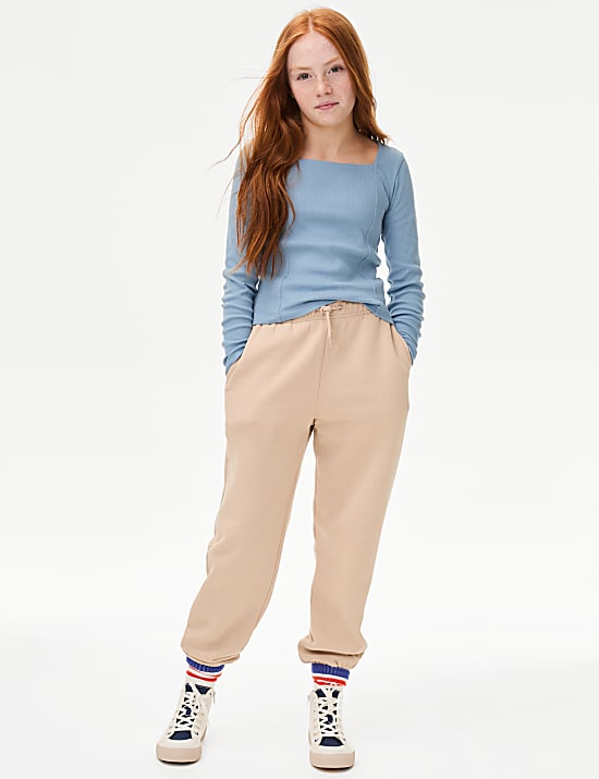 Cotton Rich Ribbed Tops (6-16 Yrs)