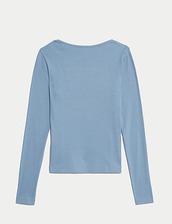 Cotton Rich Ribbed Tops (6-16 Yrs)