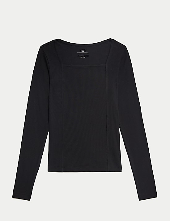 Cotton Rich Ribbed Tops (6-16 Yrs)