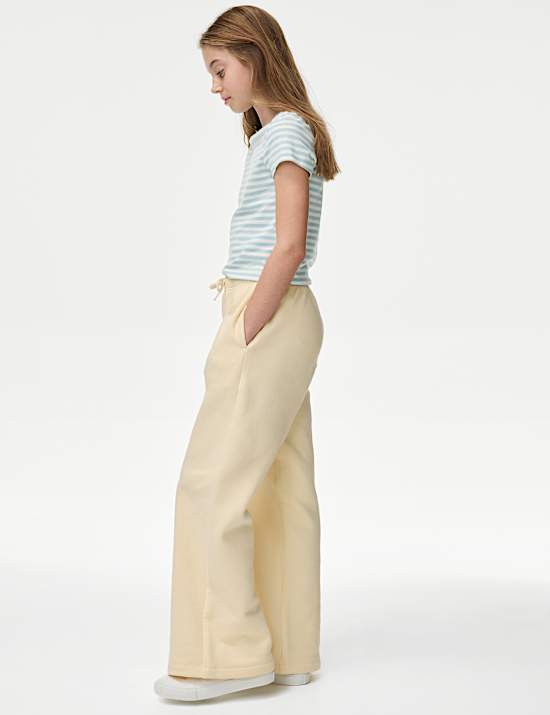 Gestreiftes T-Shirt aus reiner Baumwolle (6-16 Jahre)