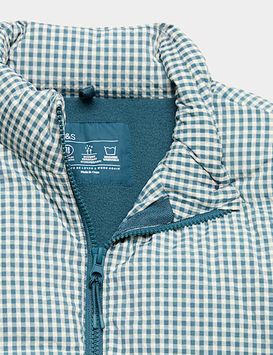 ז'קט פוך משבצות Stormwear&trade;&lrm; (6-&rlm;16 שנים)&rlm;