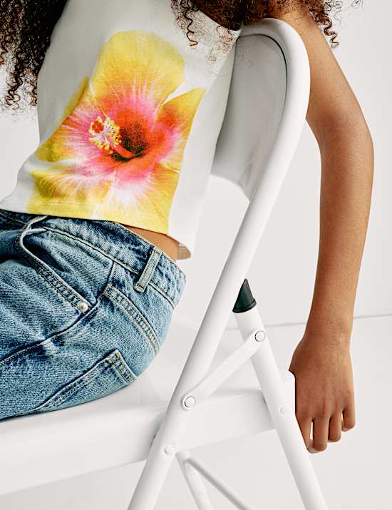 Květinov&aacute; vesta s vysok&yacute;m obsahem bavlny (2-16 let)