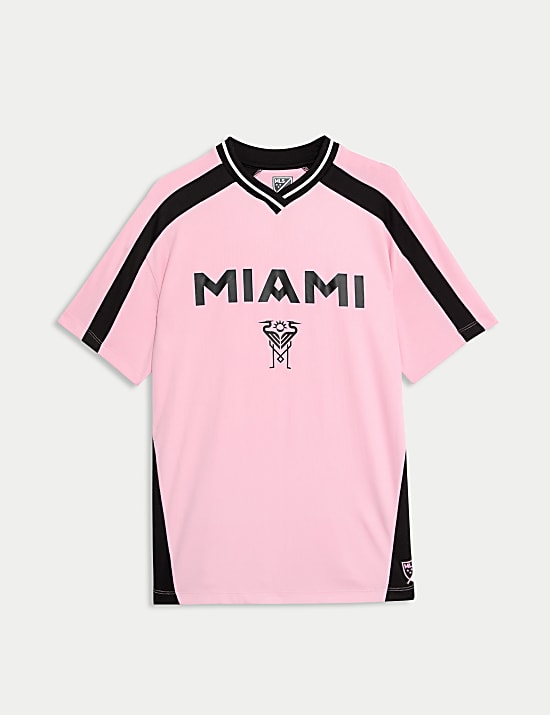 Camiseta con gr&aacute;fico de MLS Inter Miami (6-16 a&ntilde;os)
