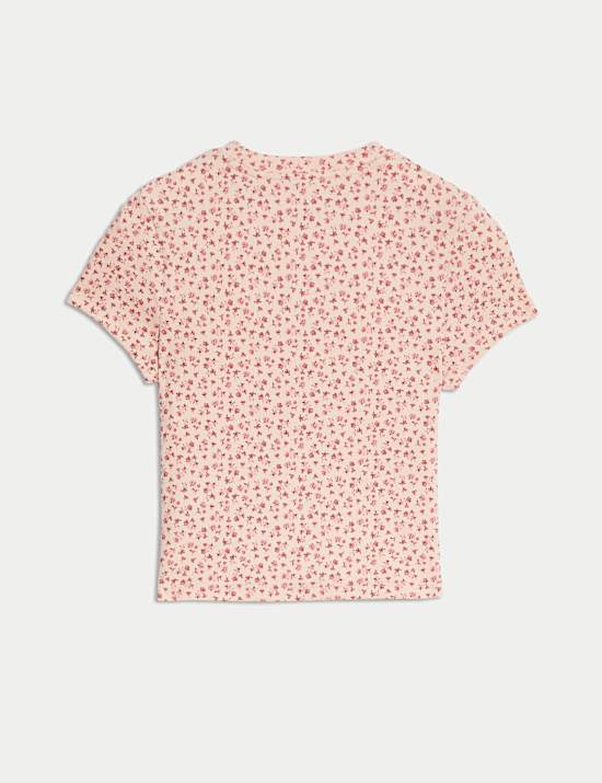 Cotton Rich Ditsy T-Shirt (6-16 Yrs)