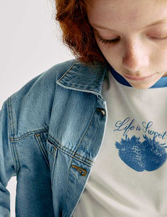 Cotton Rich Printed T-Shirt (6-16 Yrs)