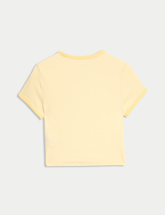 T-Shirt mit hohem Baumwollanteil und Musterprint (6–16 J.)