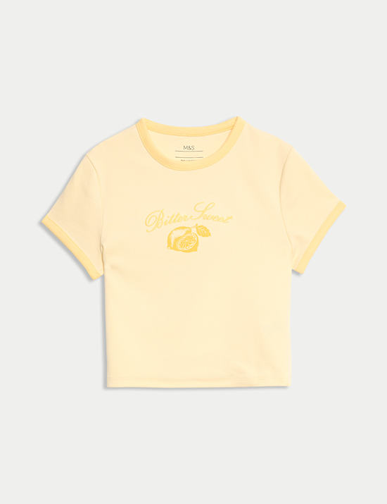 Cotton Rich Printed T-Shirt (6-16 Yrs)