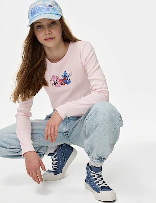 Cotton Rich Lilo & Stitch&trade; T-shirt (6-16 Yrs)