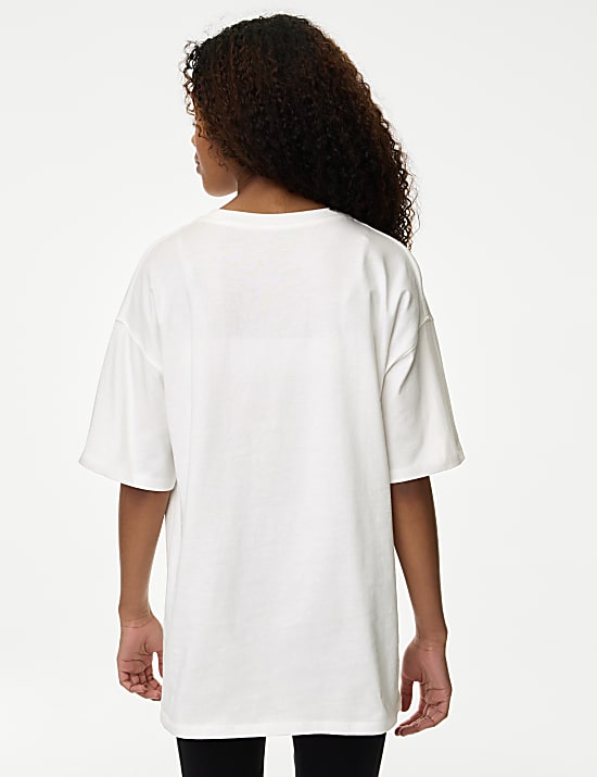 Pure Cotton Weekend Essentials T-Shirt (6-16 Yrs)