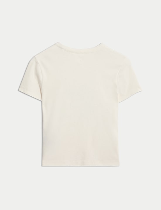 Snoopy™ Crop-Top aus reiner Baumwolle (6–16 J.)