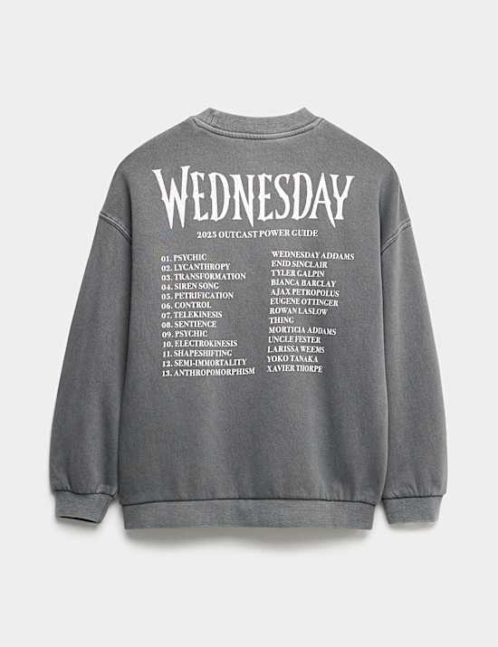 Cotton Rich Wednesday™ Sweatshirt (6-16 Yrs)