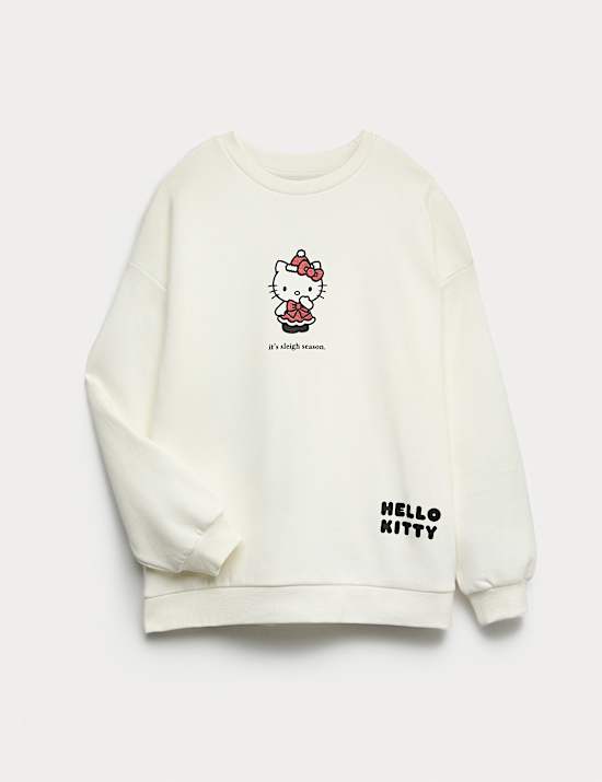 Pure Cotton Hello Kitty™ Sweatshirt (6-16 Yrs)