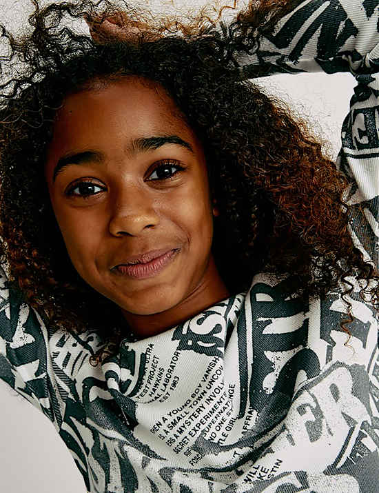 Cotton Rich Graphic Stranger Things™ Top (6-16 Yrs)