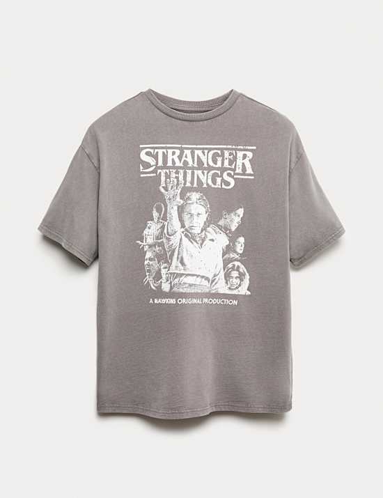 Tričko Stranger Things™, z čisté bavlny (7–16 let)