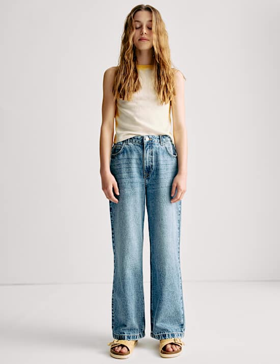 Rompi Bahan Katun Motif Tinta Celup (6-16 Thn)