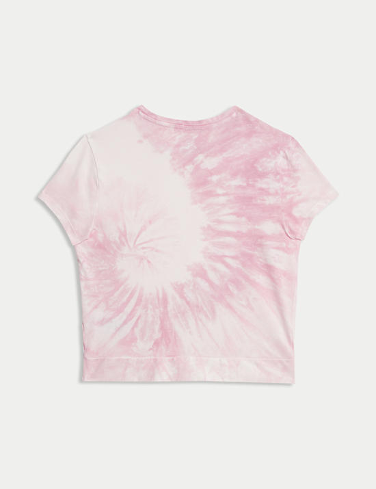 Oberteil mit hohem Baumwollanteil und Wickeldetail vorne (2–16&nbsp;J.)