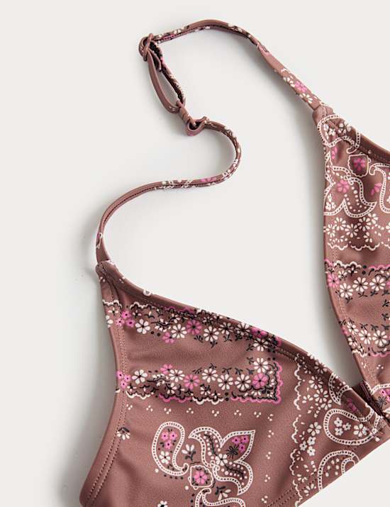 2 Piece Paisley Print Bikini (6-16 Yrs)