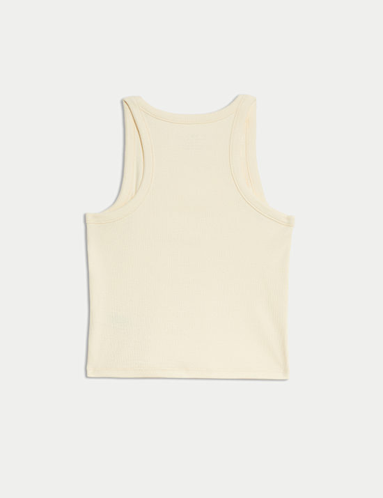 Cotton Rich Ribbed Vest (2-16 Yrs)