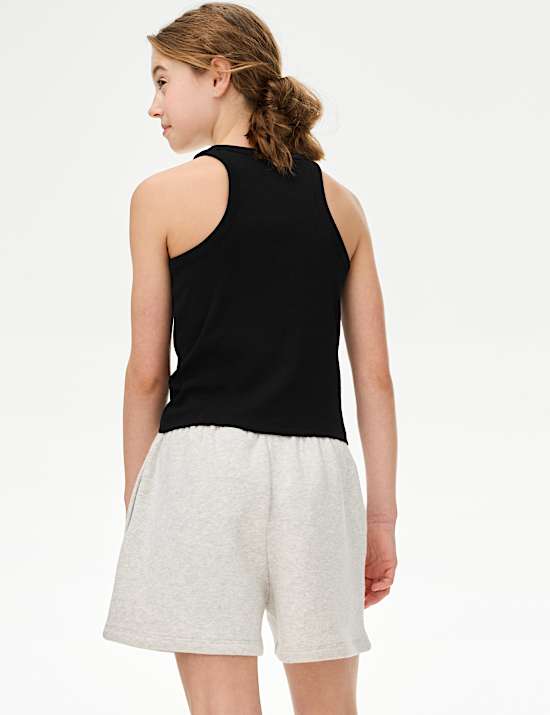 Maillot de corps en coton côtelé (du 2 au 16 ans)