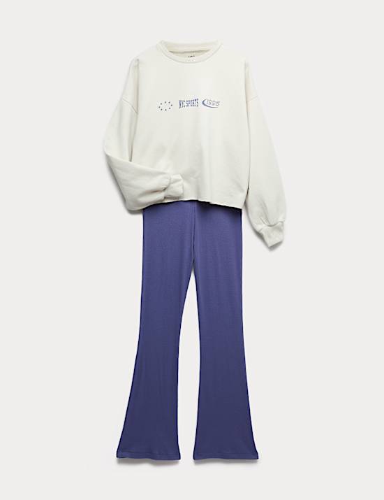 2pc Cotton Rich NYC Top & Bottom Outfit (6-16 Yrs)