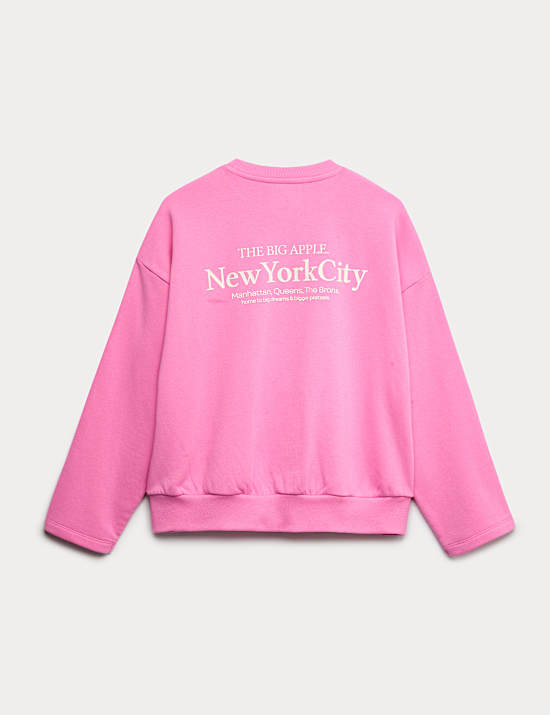 Cotton Rich New York City Sweatshirt (6-16 Yrs)