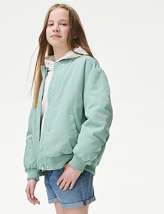 Satin Bomber Jacket (6-16 Yrs)