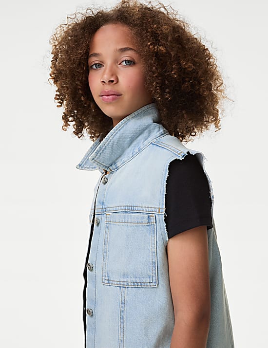 Denim Gilet (6-16 Yrs)