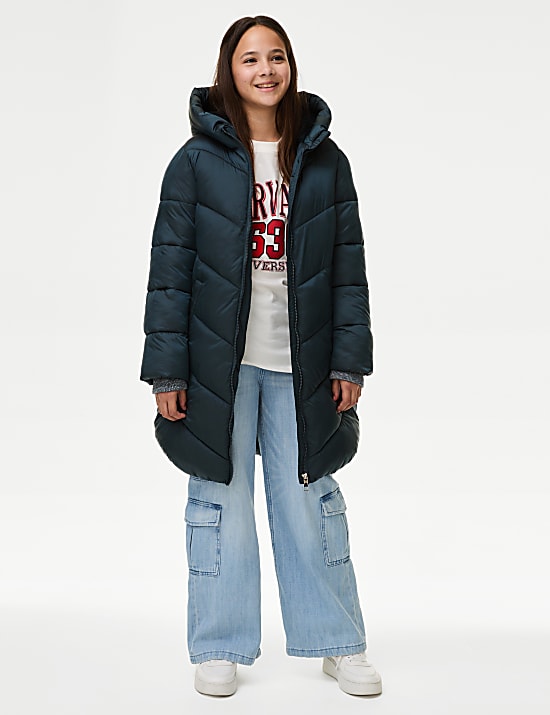 Girls Coats Raincoats Padded Coats M S FR