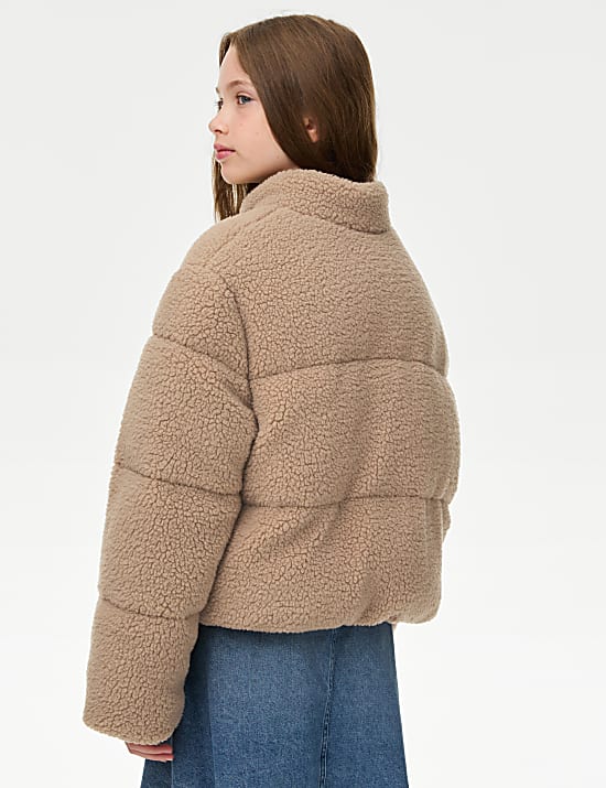 Gewatteerd jack met borgvoering (6-16 jaar)