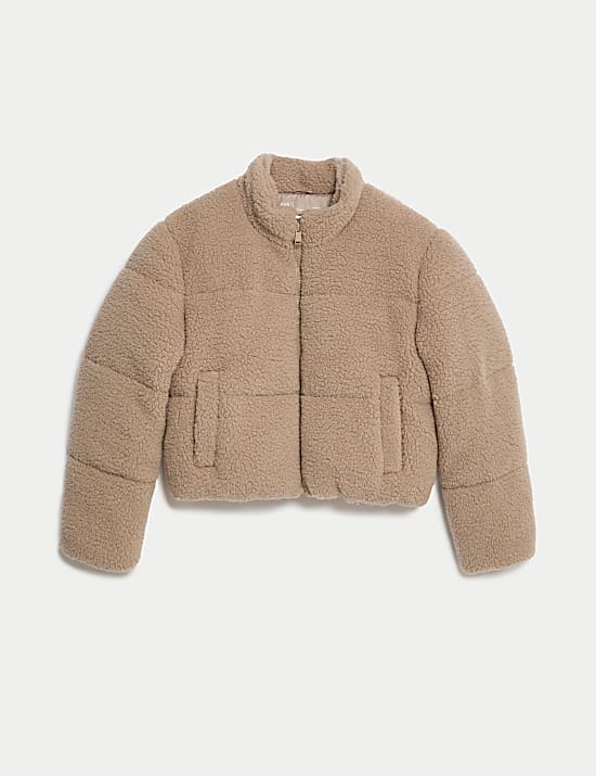 Gewatteerd jack met borgvoering (6-16 jaar)