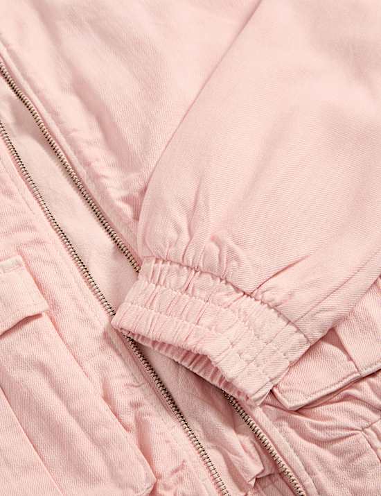 Chaqueta bomber denim (6-16 años)