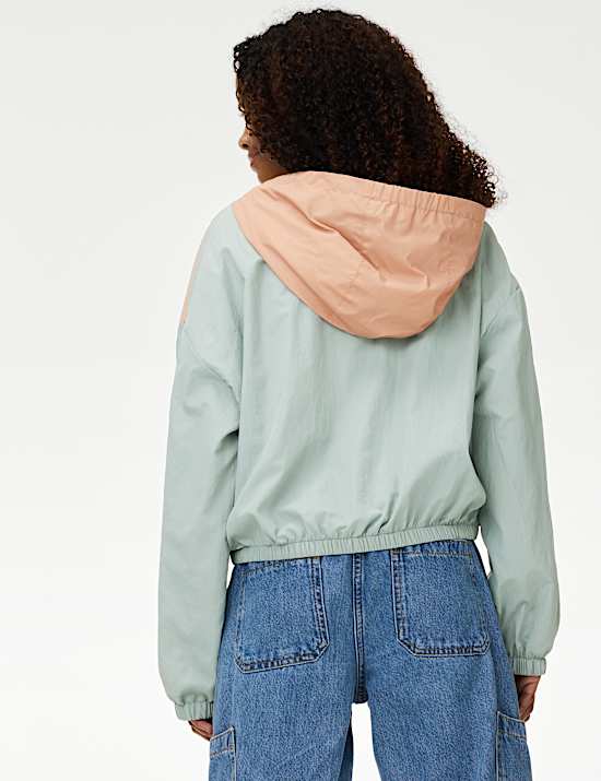 Reflective Zip Up Windrunner Jacket (6-16 Yrs)