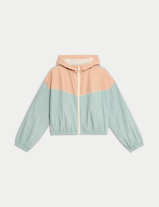 Reflective Zip Up Windrunner Jacket (6-16 Yrs)