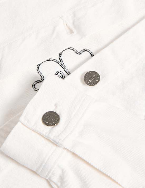 Denim Embroidered Jacket (6-16 Yrs)