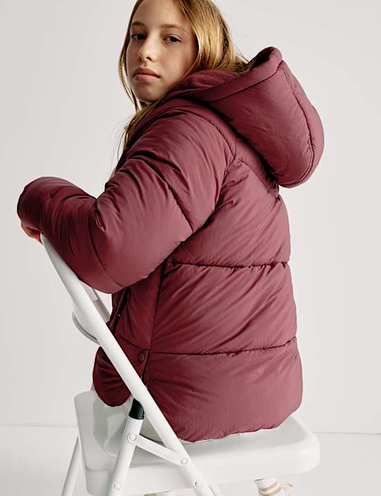 Midweight Padded Hooded Coat (6-16 Yrs)