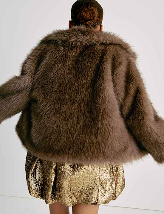 Faux Fur Jacket (6-16 Yrs)