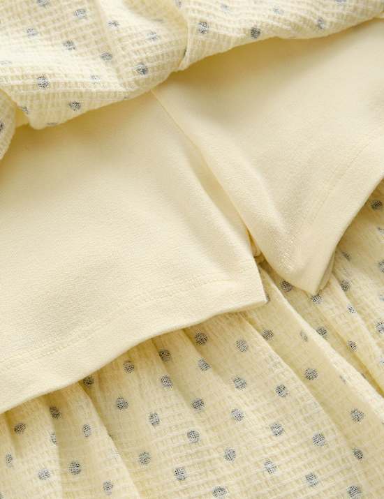 Outfit Bardot-Top und Rock mit hohem Baumwollanteil (6&ndash;16 J.)