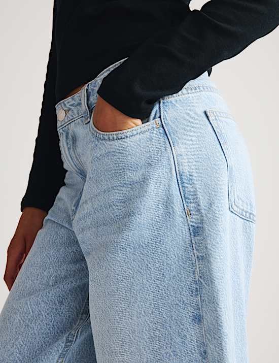 Denim Barrel Leg Jeans (6-16 Yrs)