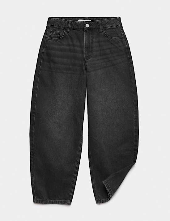 Denim Barrel Leg Jeans (6-16 Yrs)