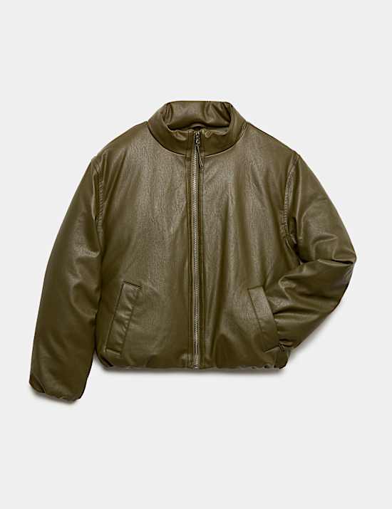 PU Puffer Jacket (6-16 Yrs)