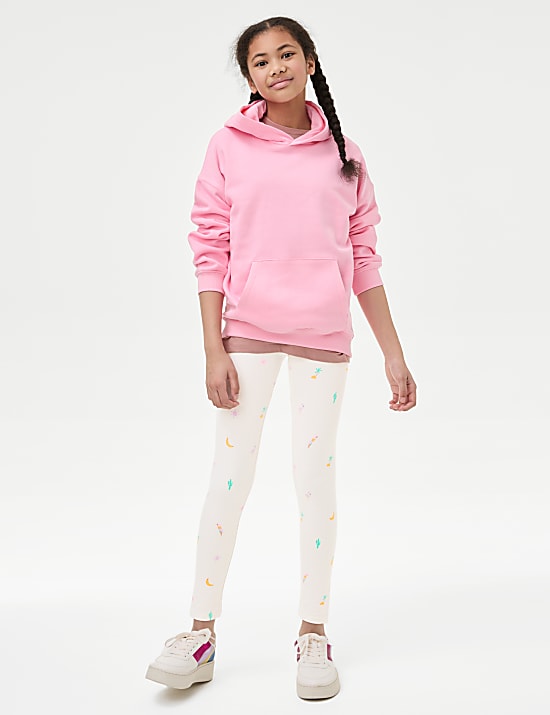 Cotton Rich Printed Leggings (6 – 16 Yrs)