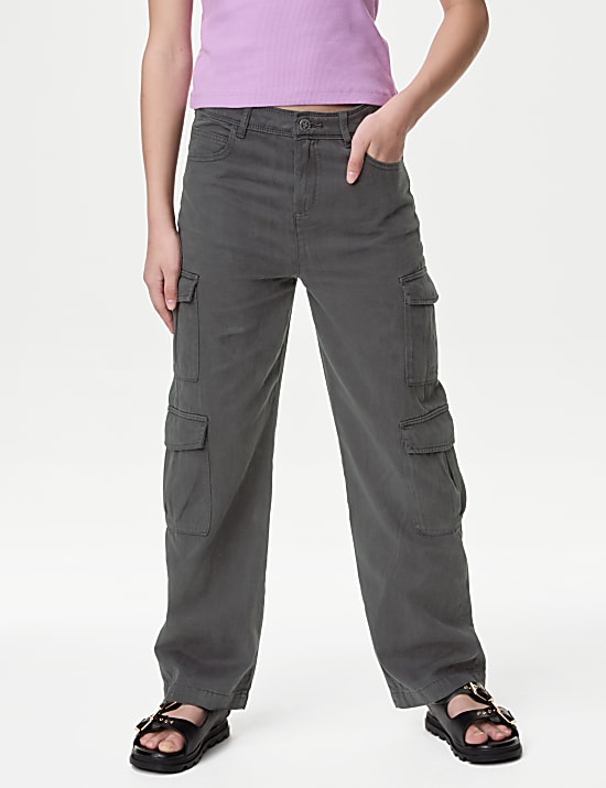 Cargohose mit hohem Baumwollanteil (6&ndash;16 J.)