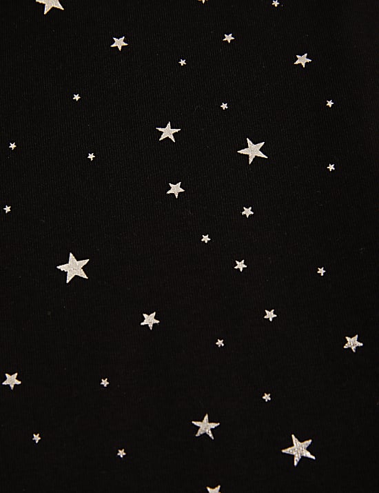 Leggings de algodón de estrellas (6-16 años)