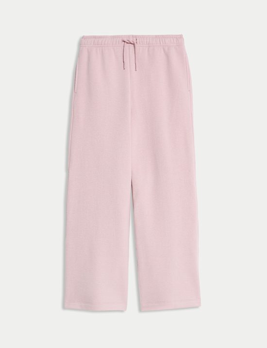 Wide Leg Cotton Rich Joggers (2-16 Yrs)