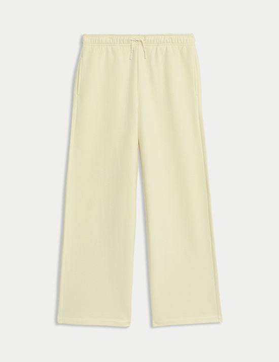 Wide Leg Cotton Rich Joggers (2-16 Yrs)
